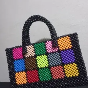 Multi Colour bead Bag